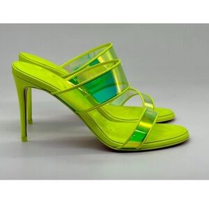 Lime Green Authentic Christian Louboutin Hells size 38